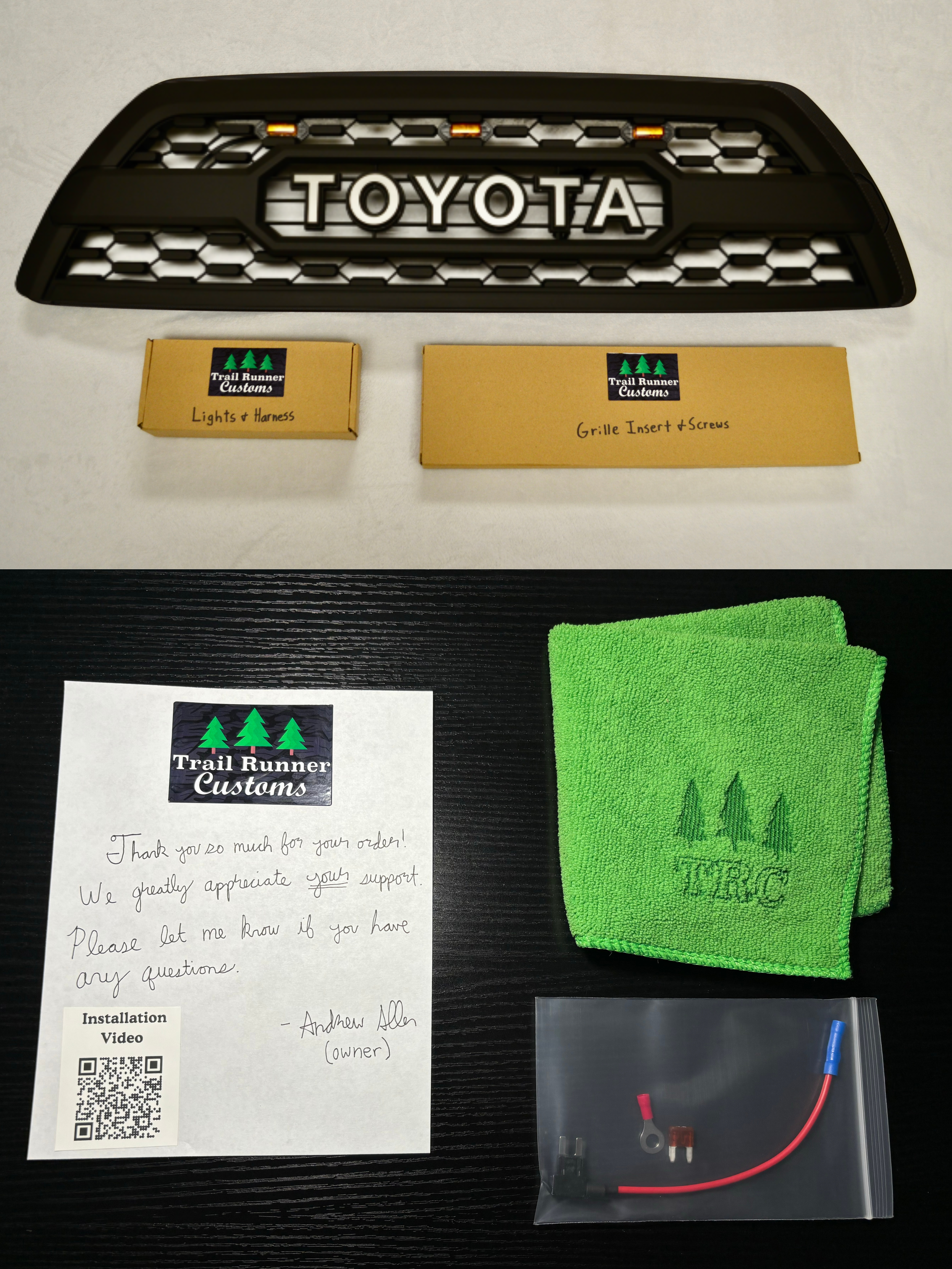 Toyota TRD Pro Grilles — Trail Runner Customs